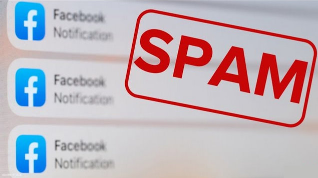 spam στο facebook