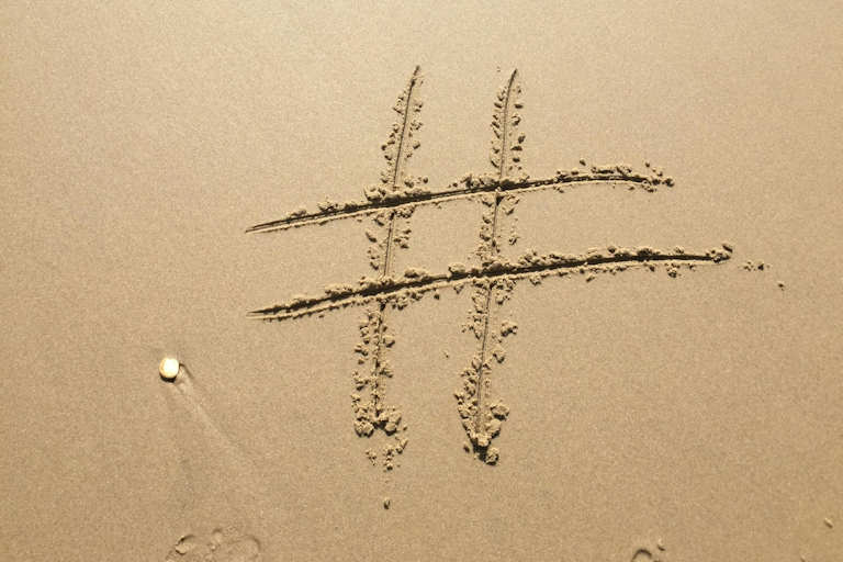 hashtag