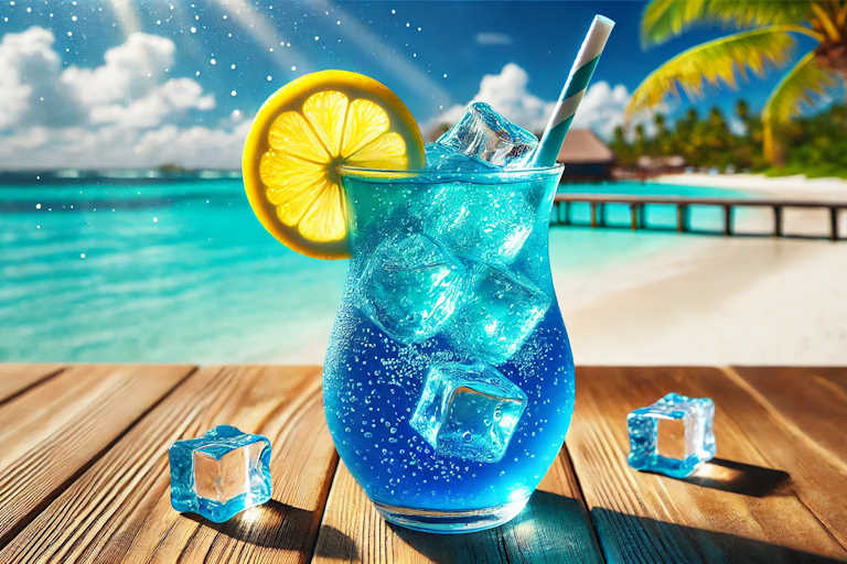 Blue Lagoon cocktail